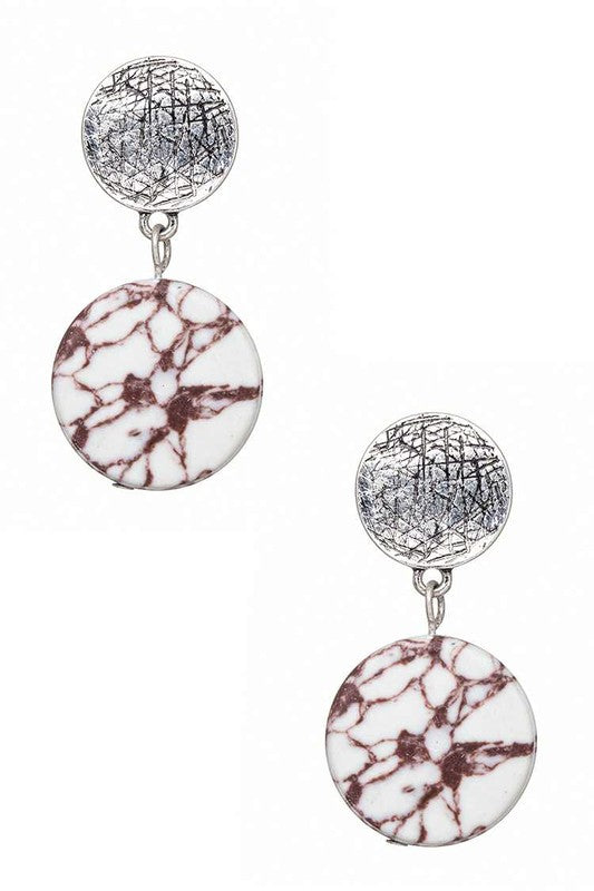 Stone Drop Fashion Earrings - Tigbul's Variety Fashion Shop