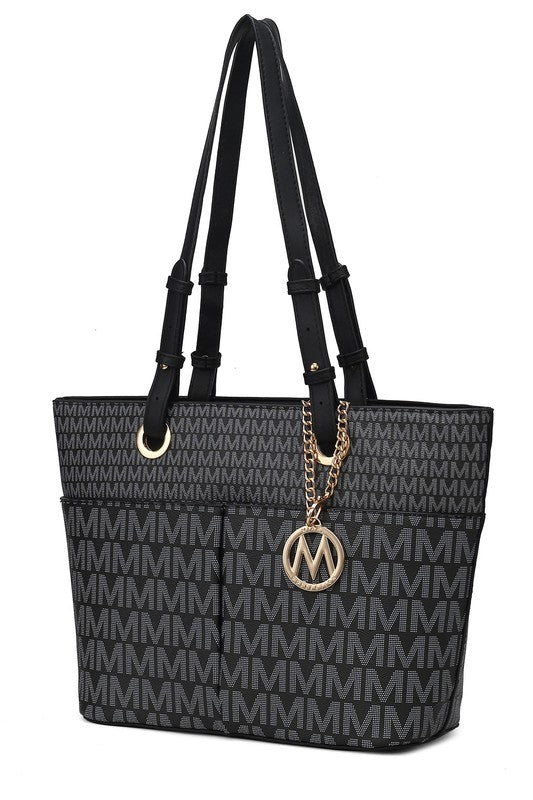 Mia K Fashion Collection Lori Printed Tote Bag Handbag - Tigbul's Variety Fashion Shop