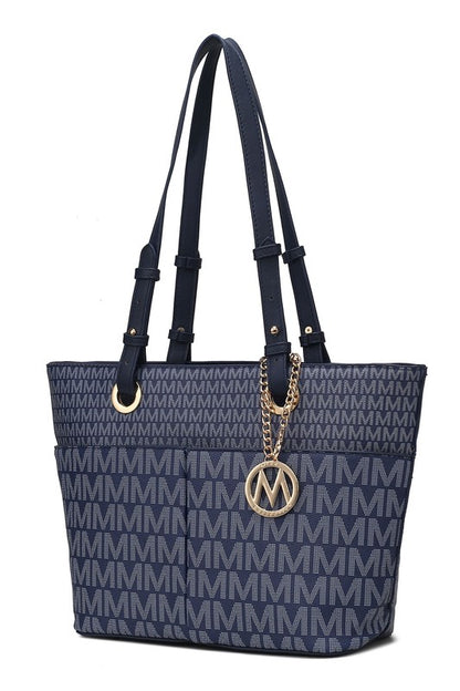 Mia K Fashion Collection Lori Printed Tote Bag Handbag - Tigbul's Variety Fashion Shop