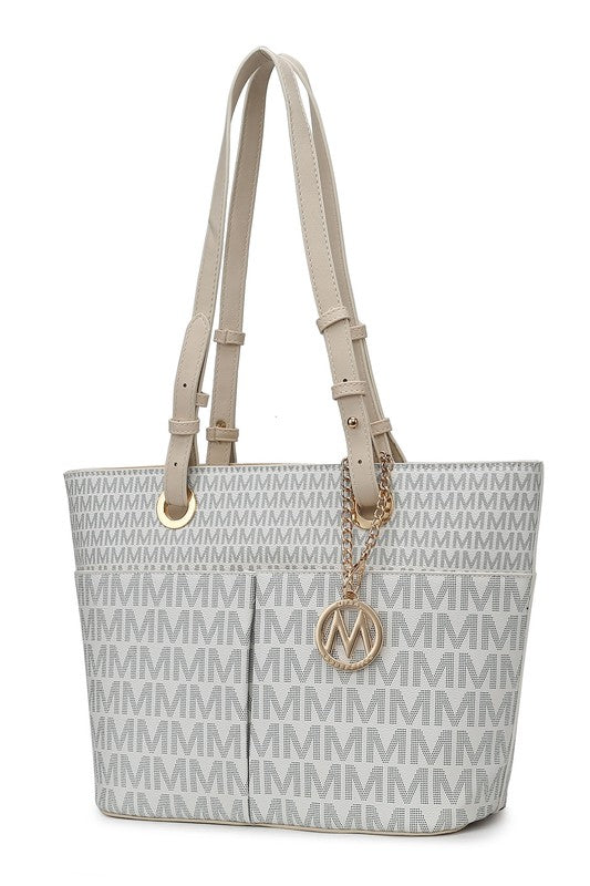 Mia K Fashion Collection Lori Printed Tote Bag Handbag - Tigbul's Variety Fashion Shop