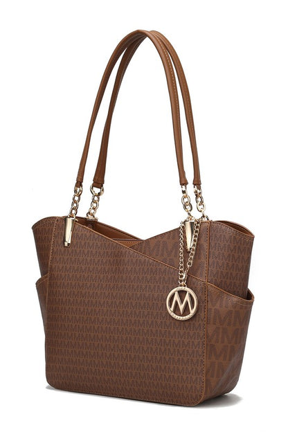 Mia K Fashion Collection Jules Printed Tote Handbag - Tigbul's Variety Fashion Shop