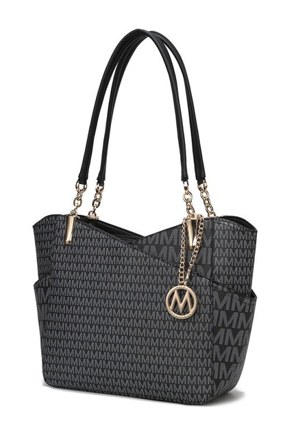 Mia K Fashion Collection Jules Printed Tote Handbag - Tigbul's Variety Fashion Shop