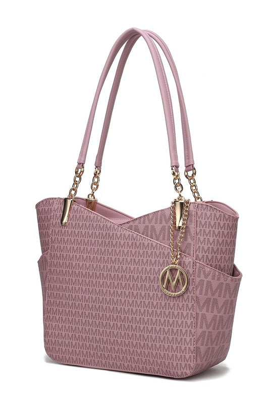 Mia K Fashion Collection Jules Printed Tote Handbag - Tigbul's Variety Fashion Shop