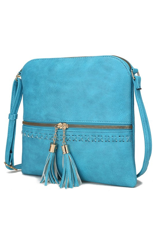 Red Corina crossbody by Mia K. MKF Collection - Tigbul's Variety Fashion Shop