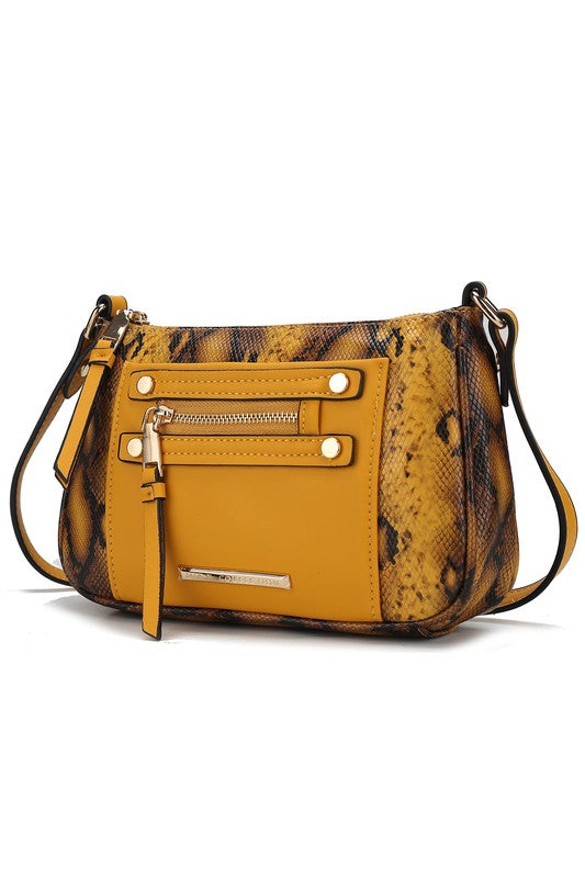 MKF Collection Essie Snake embossed Crossbody - Tigbul's Variety Fashion Shop