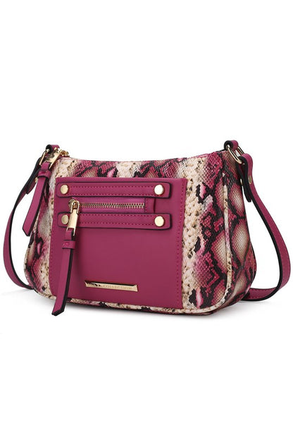 MKF Collection Essie Snake embossed Crossbody - Tigbul's Variety Fashion Shop