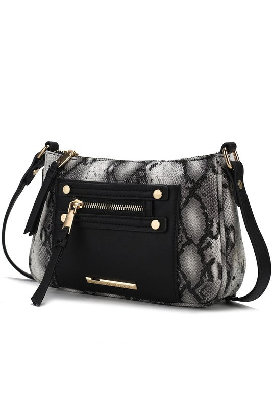 MKF Collection Essie Snake embossed Crossbody - Tigbul's Variety Fashion Shop