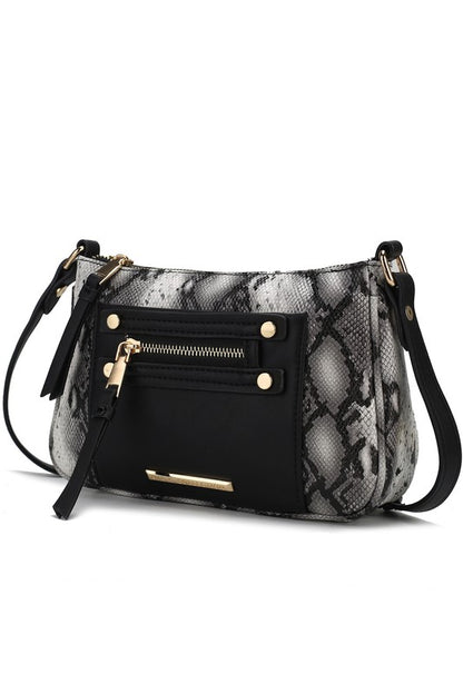 MKF Collection Essie Snake embossed Crossbody - Tigbul's Variety Fashion Shop