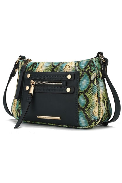 MKF Collection Essie Snake embossed Crossbody - Tigbul's Variety Fashion Shop