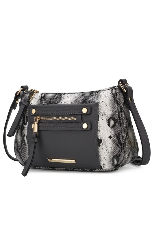 MKF Collection Essie Snake embossed Crossbody - Tigbul's Variety Fashion Shop