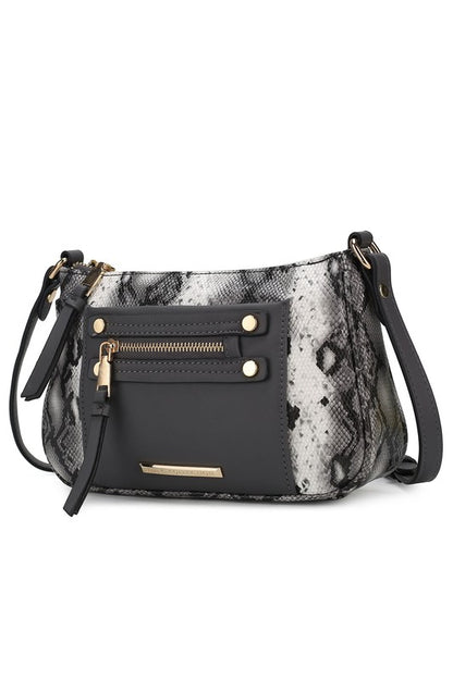 MKF Collection Essie Snake embossed Crossbody - Tigbul's Variety Fashion Shop