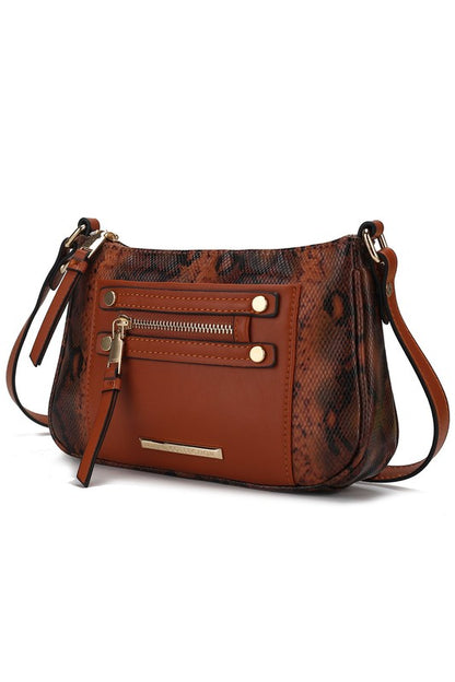 MKF Collection Essie Snake embossed Crossbody - Tigbul's Variety Fashion Shop
