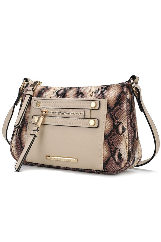 MKF Collection Essie Snake embossed Crossbody - Tigbul's Variety Fashion Shop