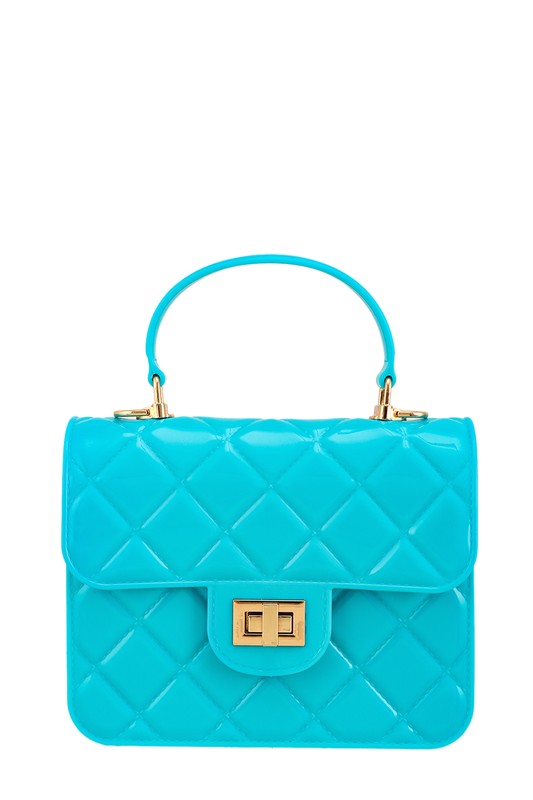 Diamond Quilted Cross Body Jelly Bag - Tigbul's Variety Fashion Shop
