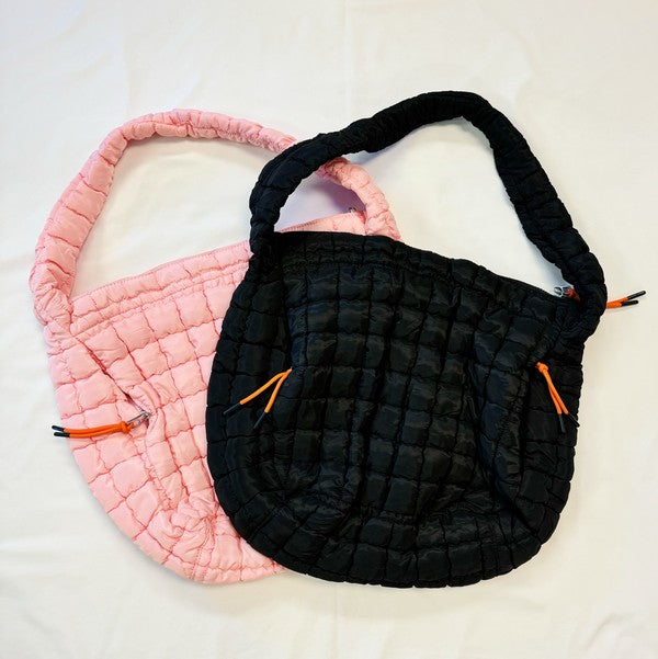 Perfect Puffy Large Quilted Bag - Tigbul's Variety Fashion Shop