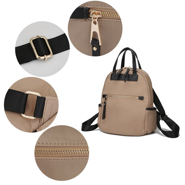 MKF Collection Greer Nylon Backpack by Mia K. - Tigbul's Variety Fashion Shop