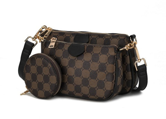 MKF Evanna Women's  3 pcs Crossbody Bag by Mia K - Tigbul's Variety Fashion Shop