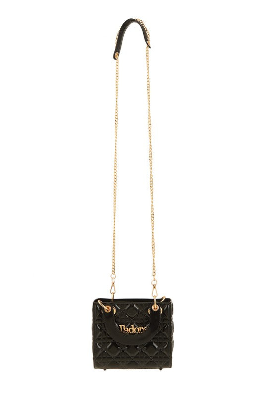 Square JADORE Accent Jelly Purse Flap Bag - Tigbul's Variety Fashion Shop