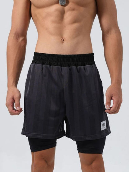 Men's Plus Size Elastic Waist Shorts - Tigbul's Variety Fashion Shop