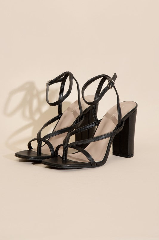 NILE-5 Thong Strappy Heels - Tigbuls Variety Fashion