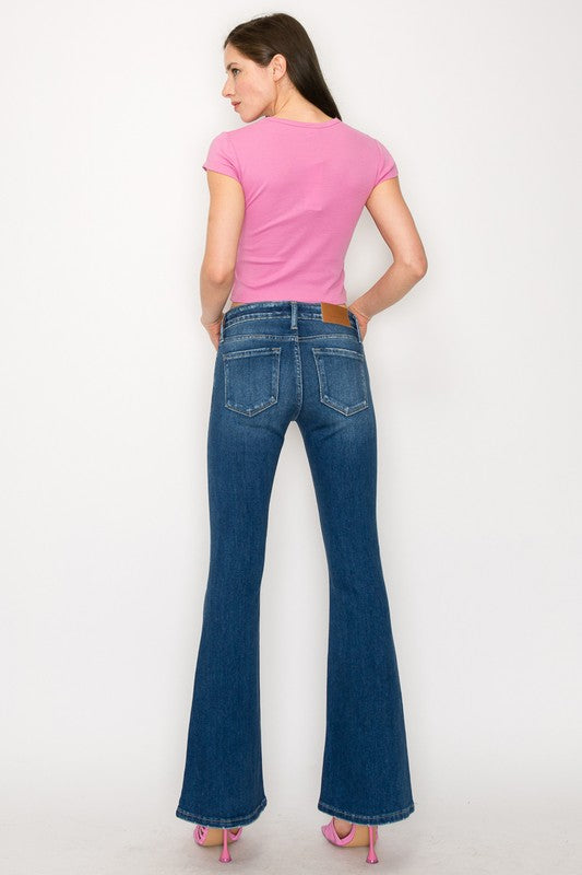 LOW RISE STRETCH VINTAGE FLARE - Tigbul's Variety Fashion Shop