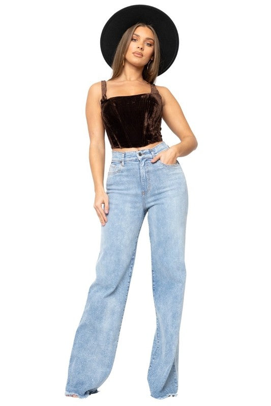 Brooklyn Wide Leg Jean - Tigbul's Variety Fashion Shop