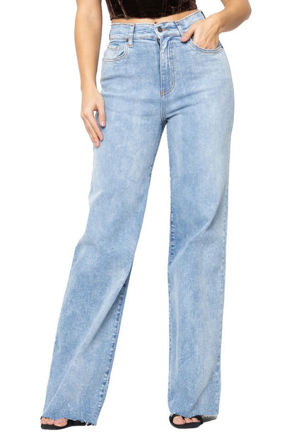 Brooklyn Wide Leg Jean Inseam 32 - Tigbul's Variety Fashion Shop