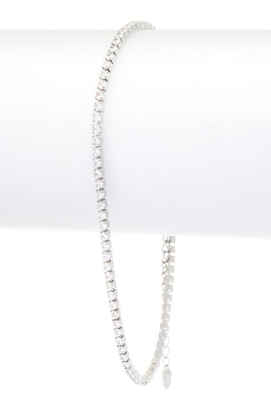 Dainty CZ Tennis Bracelet - Tigbul's Variety Fashion Shop