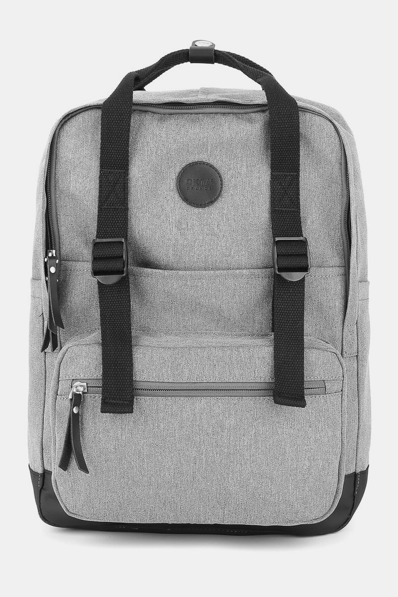 Himawari Waterproof Canvas Backpack Bag with Side Pockets - Tigbul's Variety Fashion Shop