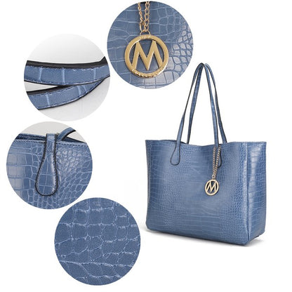 MKF Sadie Oversize Tote & Wallet Set by Mia K - Tigbul's Variety Fashion Shop