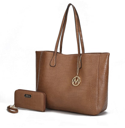 MKF Sadie Oversize Tote & Wallet Set by Mia K - Tigbul's Variety Fashion Shop