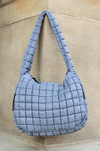 Taylor Quilted Puffer Tote - Tigbul's Variety Fashion Shop