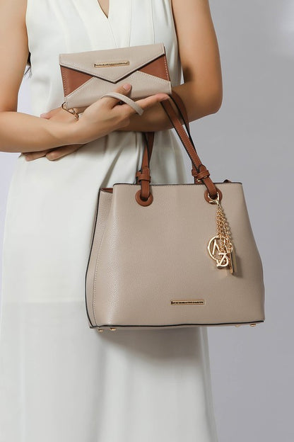 MKF  Kearny Women Tote Handbag and Wallet - 2PCS - Tigbul's Variety Fashion Shop