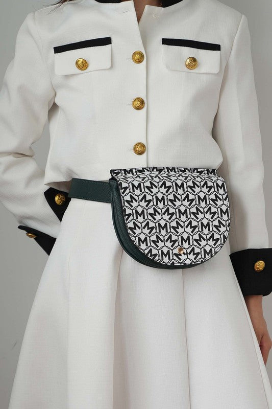 MKF Daksha Half Moon Belt Waist Bag by Mia K - Tigbul's Variety Fashion Shop