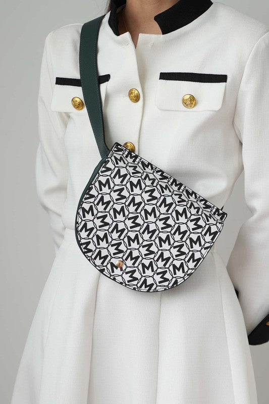 MKF Daksha Half Moon Belt Waist Bag by Mia K - Tigbul's Variety Fashion Shop