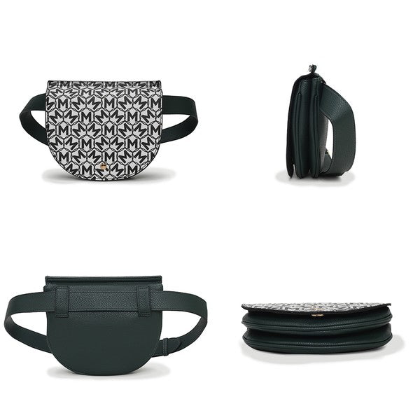MKF Daksha Half Moon Belt Waist Bag by Mia K - Tigbul's Variety Fashion Shop