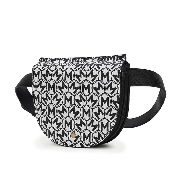 MKF Daksha Half Moon Belt Waist Bag by Mia K - Tigbul's Variety Fashion Shop