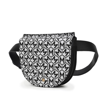 MKF Daksha Half Moon Belt Waist Bag by Mia K - Tigbul's Variety Fashion Shop