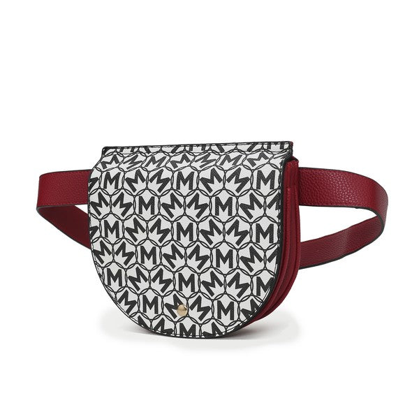 MKF Daksha Half Moon Belt Waist Bag by Mia K - Tigbul's Variety Fashion Shop