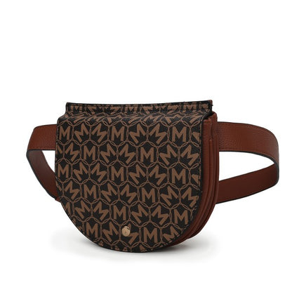 MKF Daksha Half Moon Belt Waist Bag by Mia K - Tigbul's Variety Fashion Shop