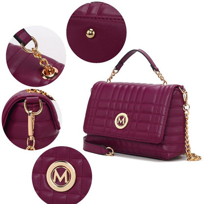 MKF Lola Quilted Women Shoulder Bag by Mia K - Tigbul's Variety Fashion Shop