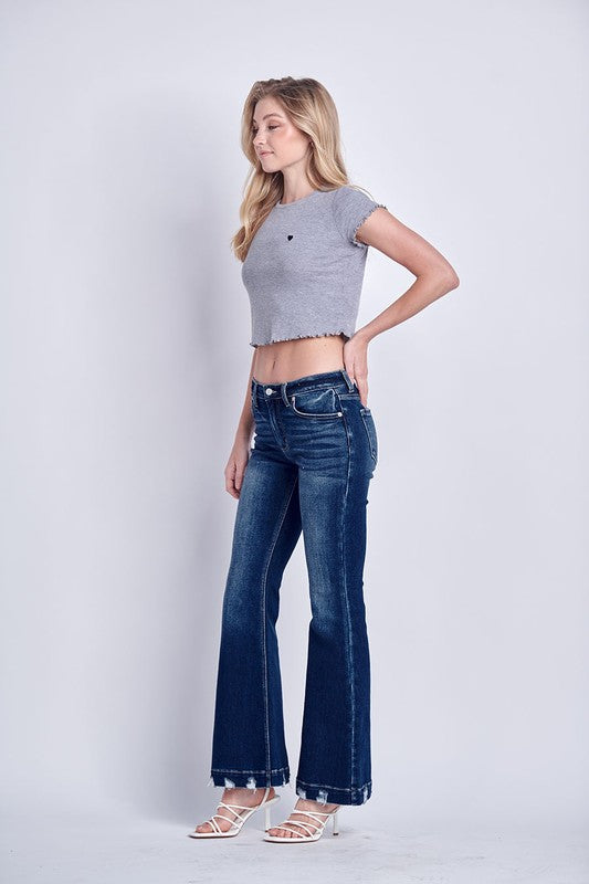 MID RISE STRETCH SUPER FLARE - Tigbul's Variety Fashion Shop