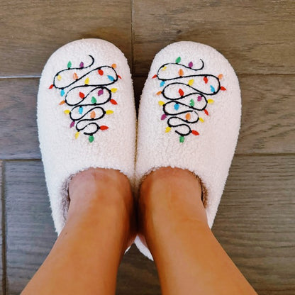 Size Small Precious Lit Coziest Slippers - Tigbul's Variety Fashion Shop