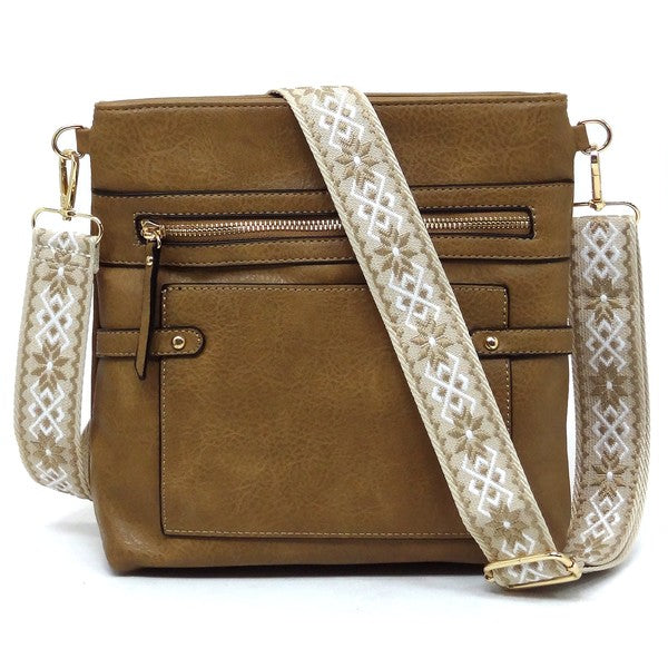 Guitar Strap Crossbody Bag - Tigbul's Variety Fashion Shop