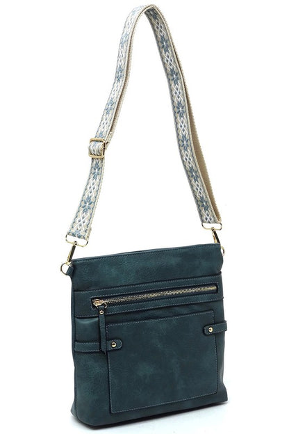 Guitar Strap Crossbody Bag - Tigbul's Variety Fashion Shop