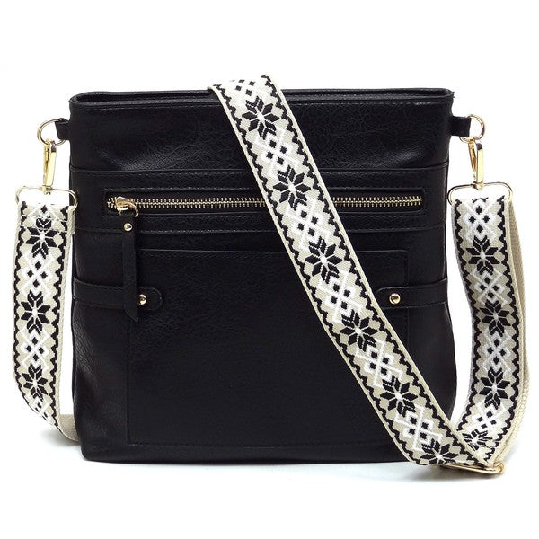 Guitar Strap Crossbody Bag - Tigbul's Variety Fashion Shop