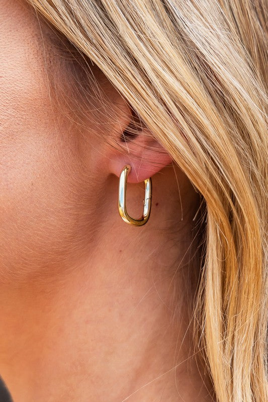14K STAINLESS STEEL EVERYDAY HUGGIE EARRINGS - Tigbul's Variety Fashion Shop