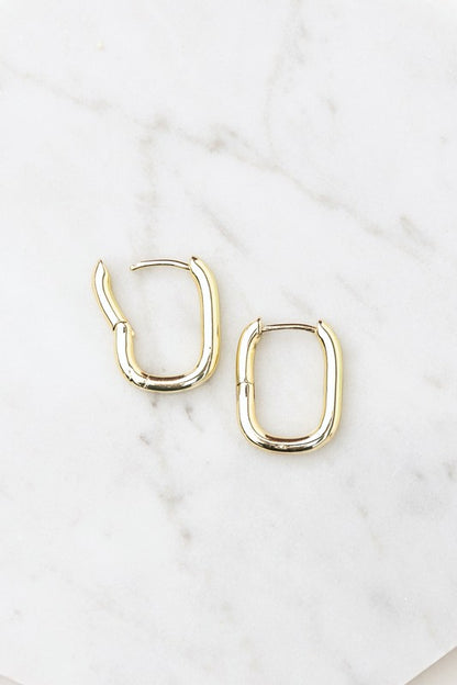 14K STAINLESS STEEL EVERYDAY HUGGIE EARRINGS - Tigbul's Variety Fashion Shop