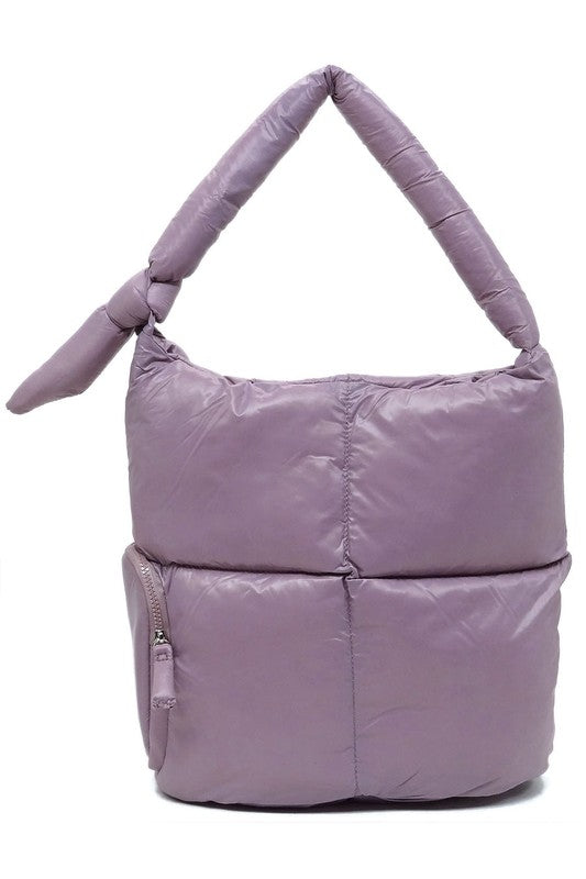 Soft Puffy Shoulder Bag Hobo - Tigbul's Variety Fashion Shop