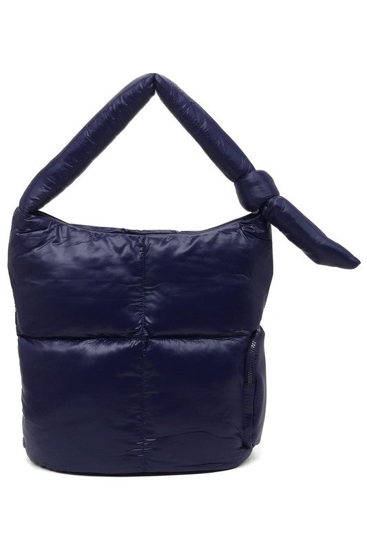 Soft Puffy Shoulder Bag Hobo - Tigbul's Variety Fashion Shop